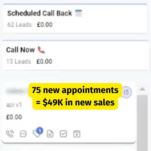 Social proof of $49k generated